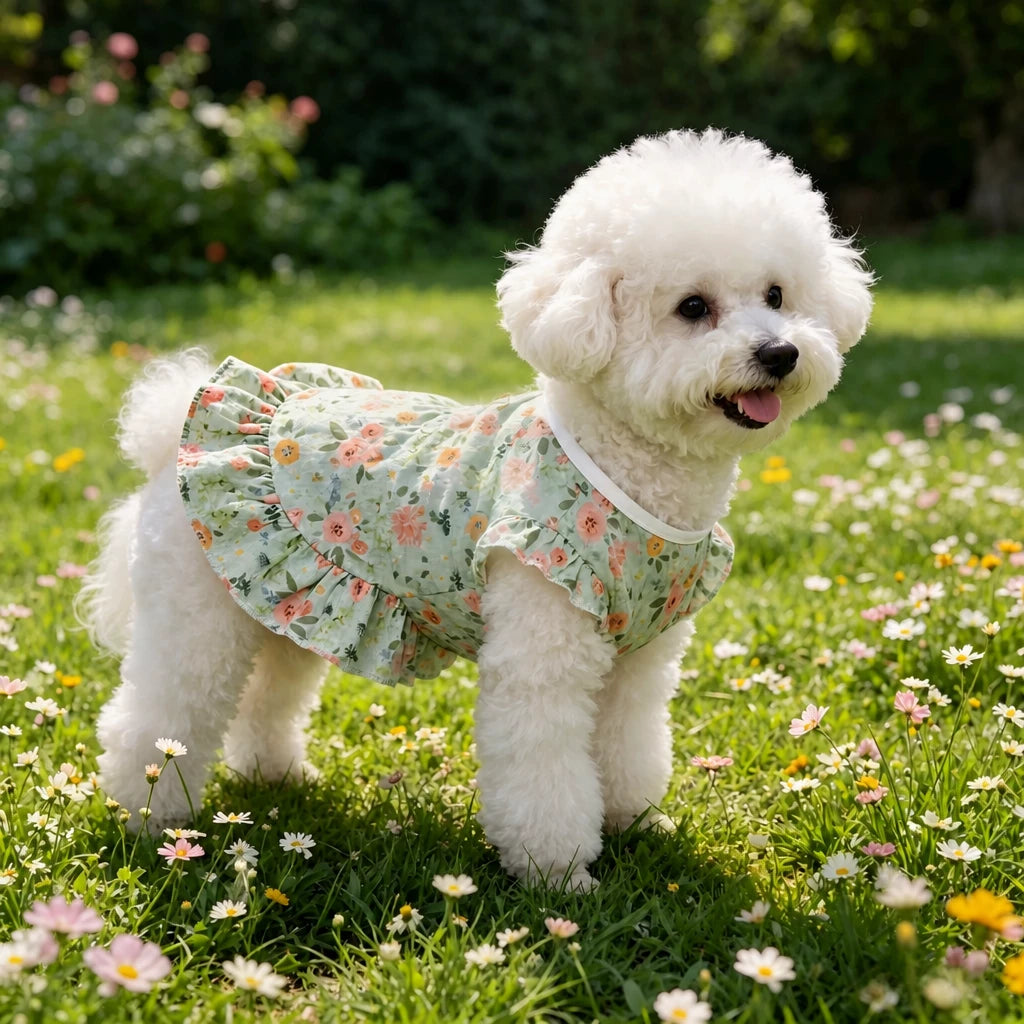 Mesh Pet Dress for Dogs and Cats