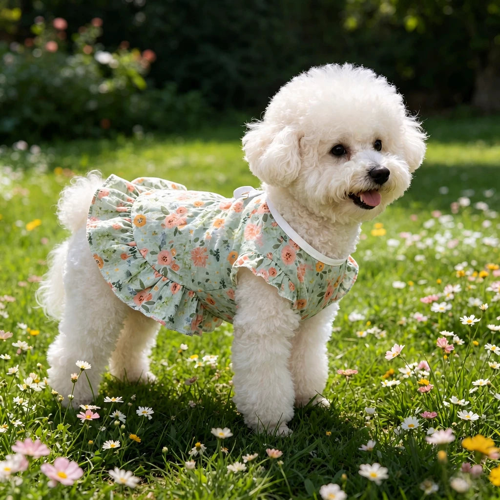 Mesh Pet Dress for Dogs and Cats