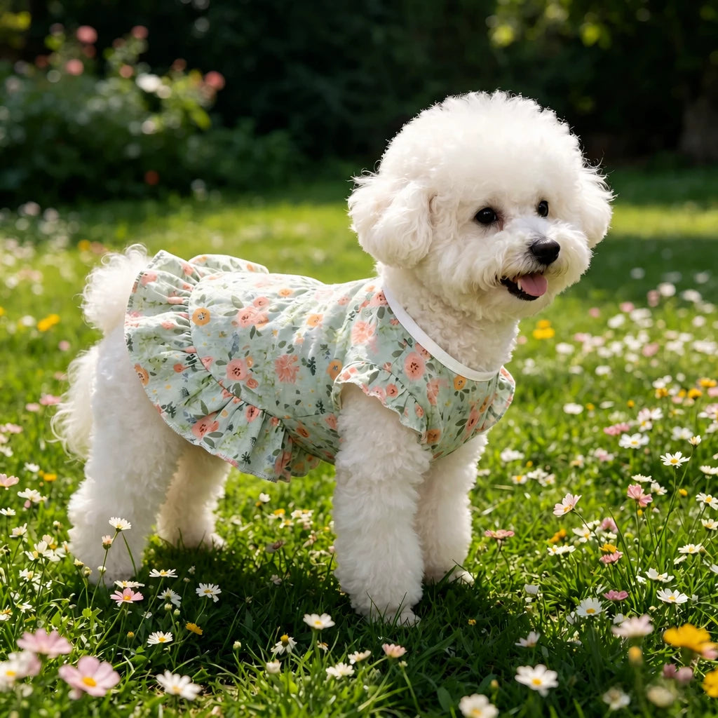 Mesh Pet Dress for Dogs and Cats