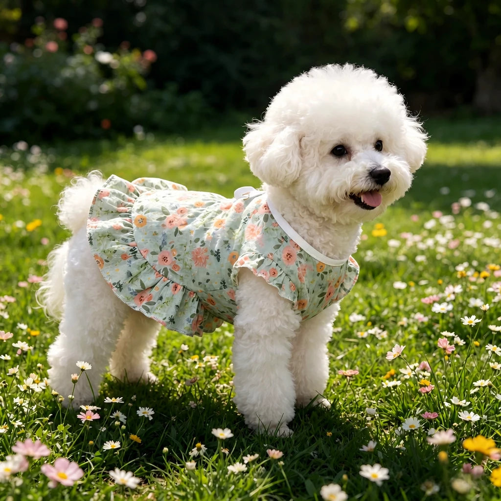Mesh Pet Dress for Dogs and Cats