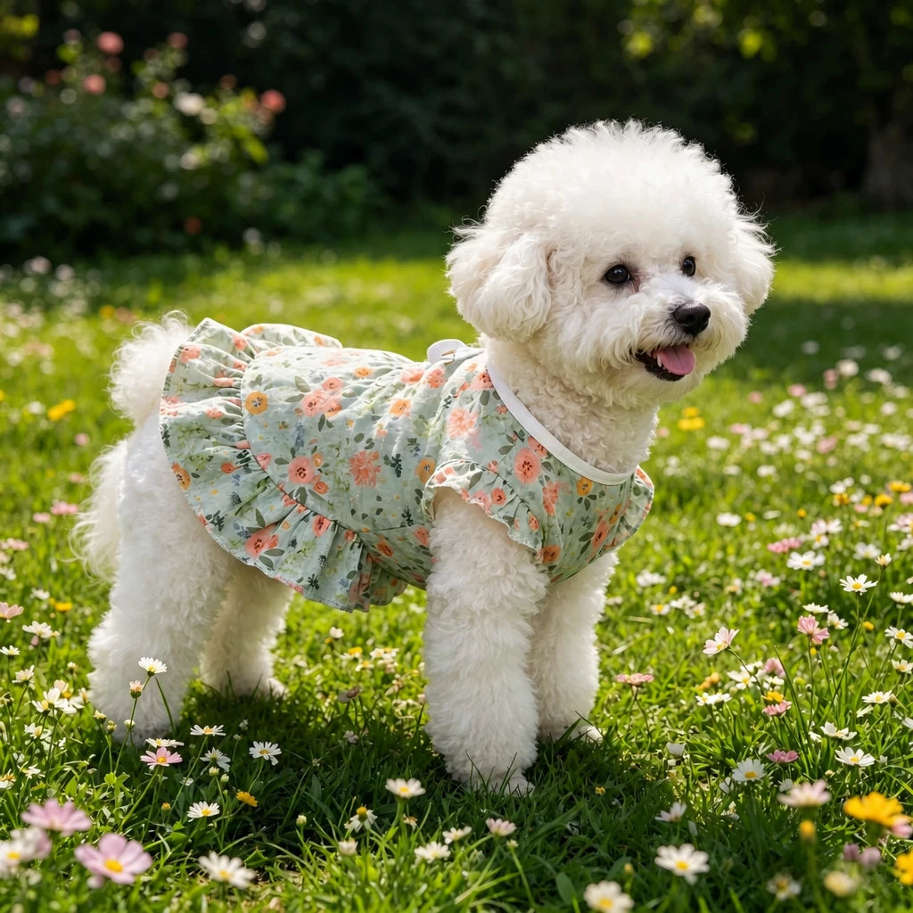 Mesh Pet Dress for Dogs and Cats