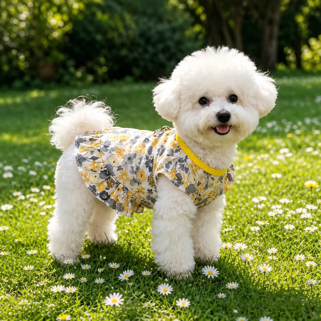 Mesh Pet Dress for Dogs and Cats
