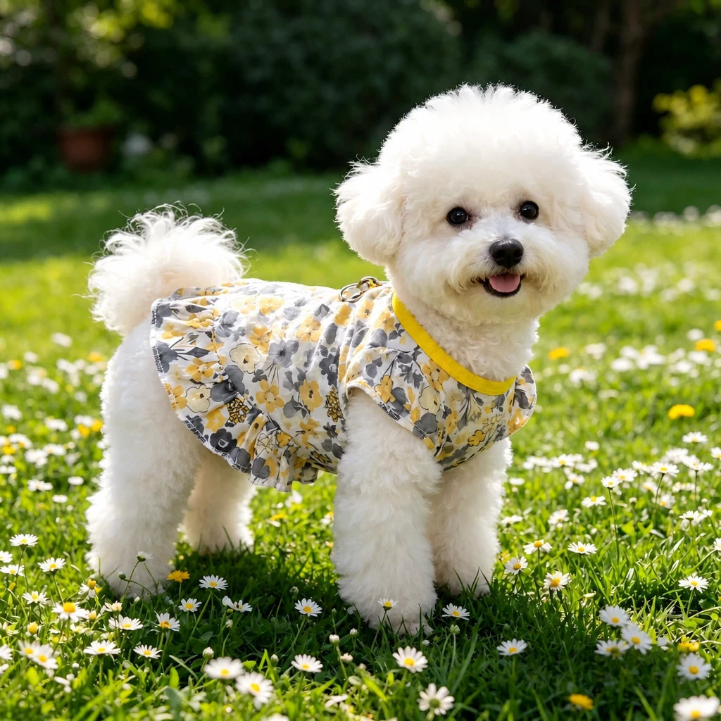 Mesh Pet Dress for Dogs and Cats