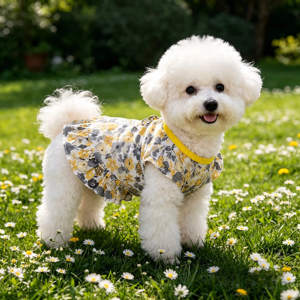 Mesh Pet Dress for Dogs and Cats