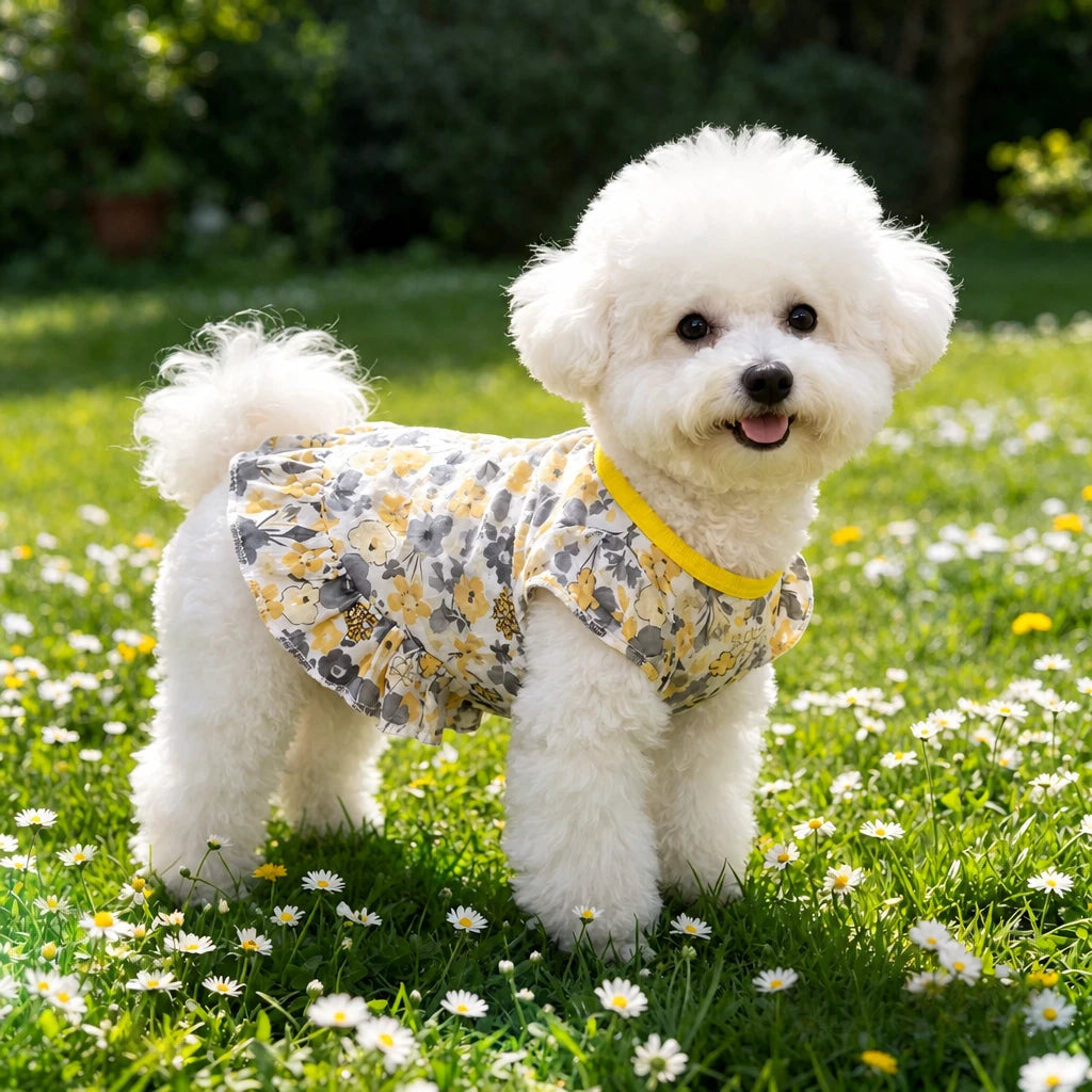 Mesh Pet Dress for Dogs and Cats