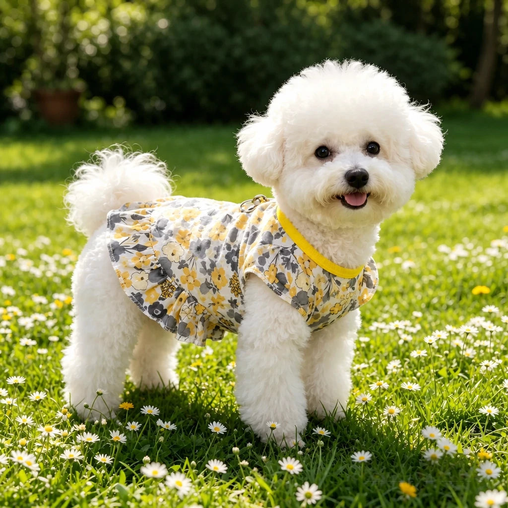 Mesh Pet Dress for Dogs and Cats