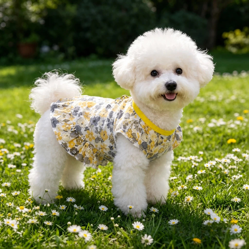 Mesh Pet Dress for Dogs and Cats