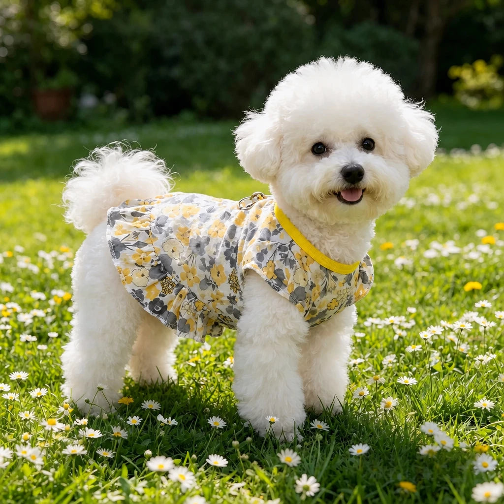 Mesh Pet Dress for Dogs and Cats