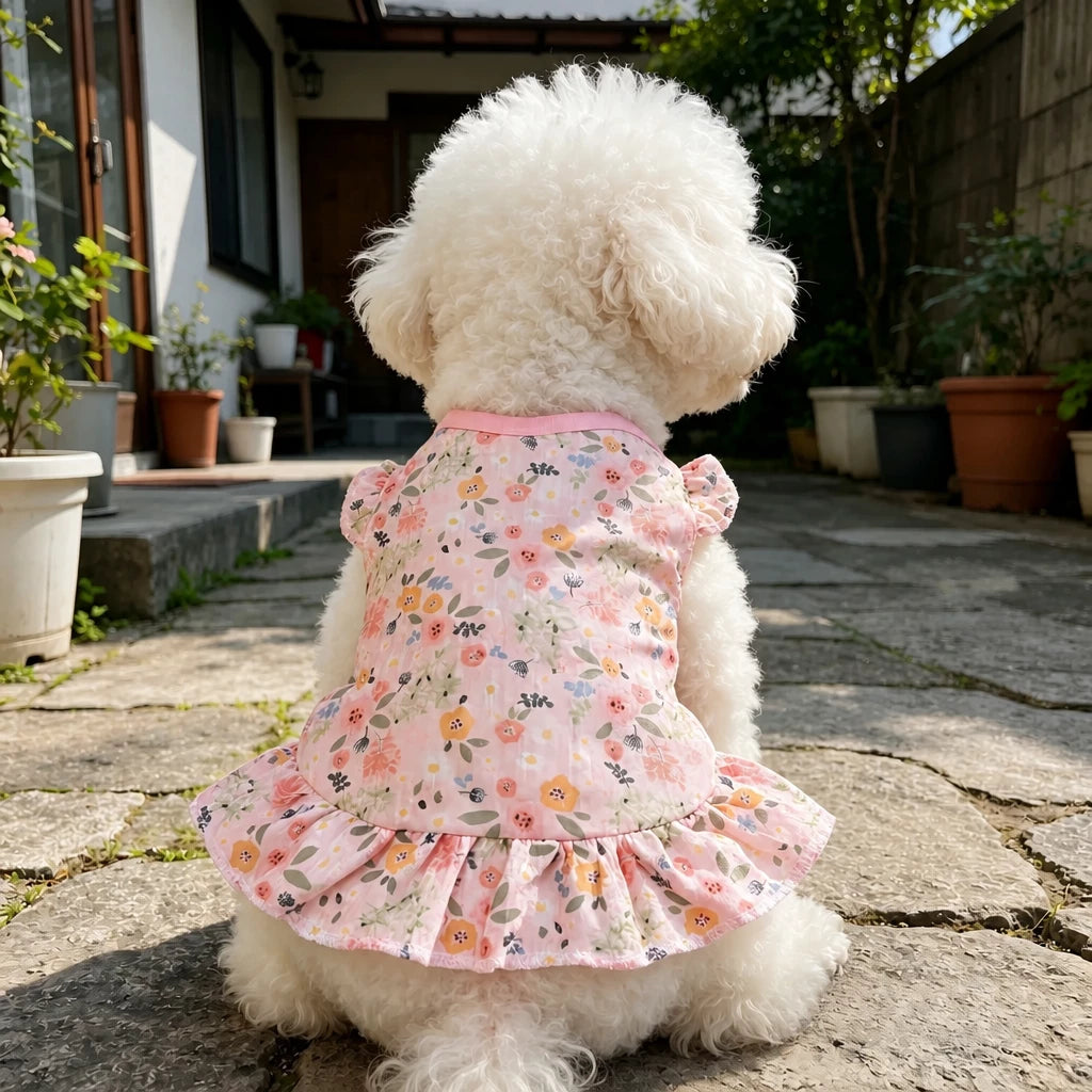 Mesh Pet Dress for Dogs and Cats