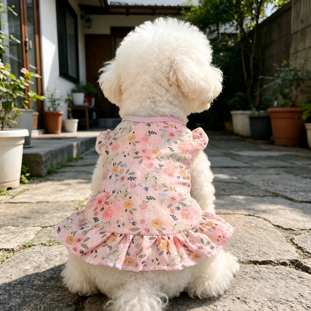 Mesh Pet Dress for Dogs and Cats