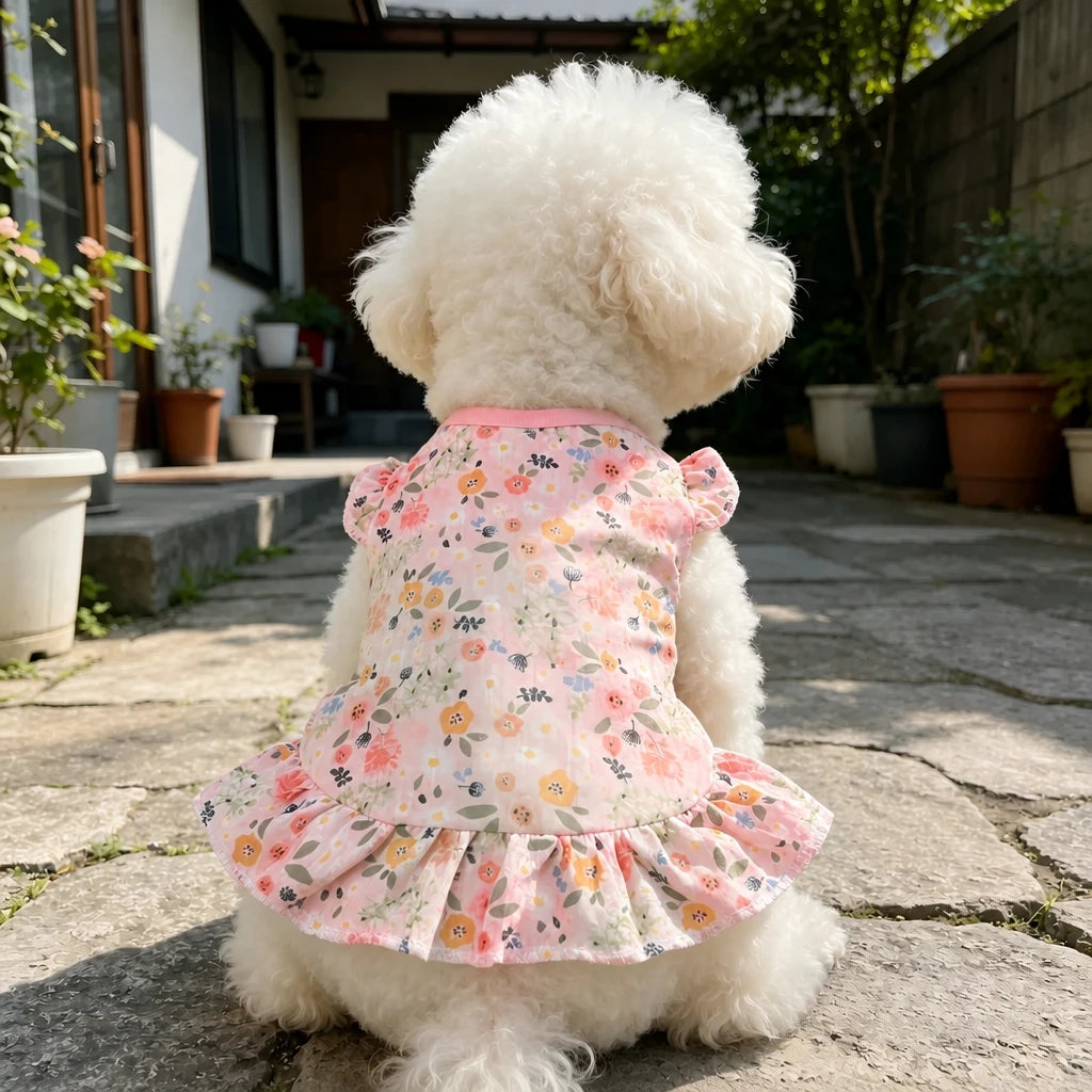 Mesh Pet Dress for Dogs and Cats