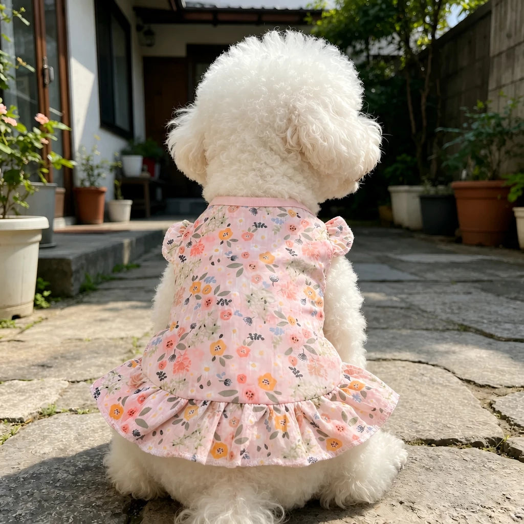 Mesh Pet Dress for Dogs and Cats