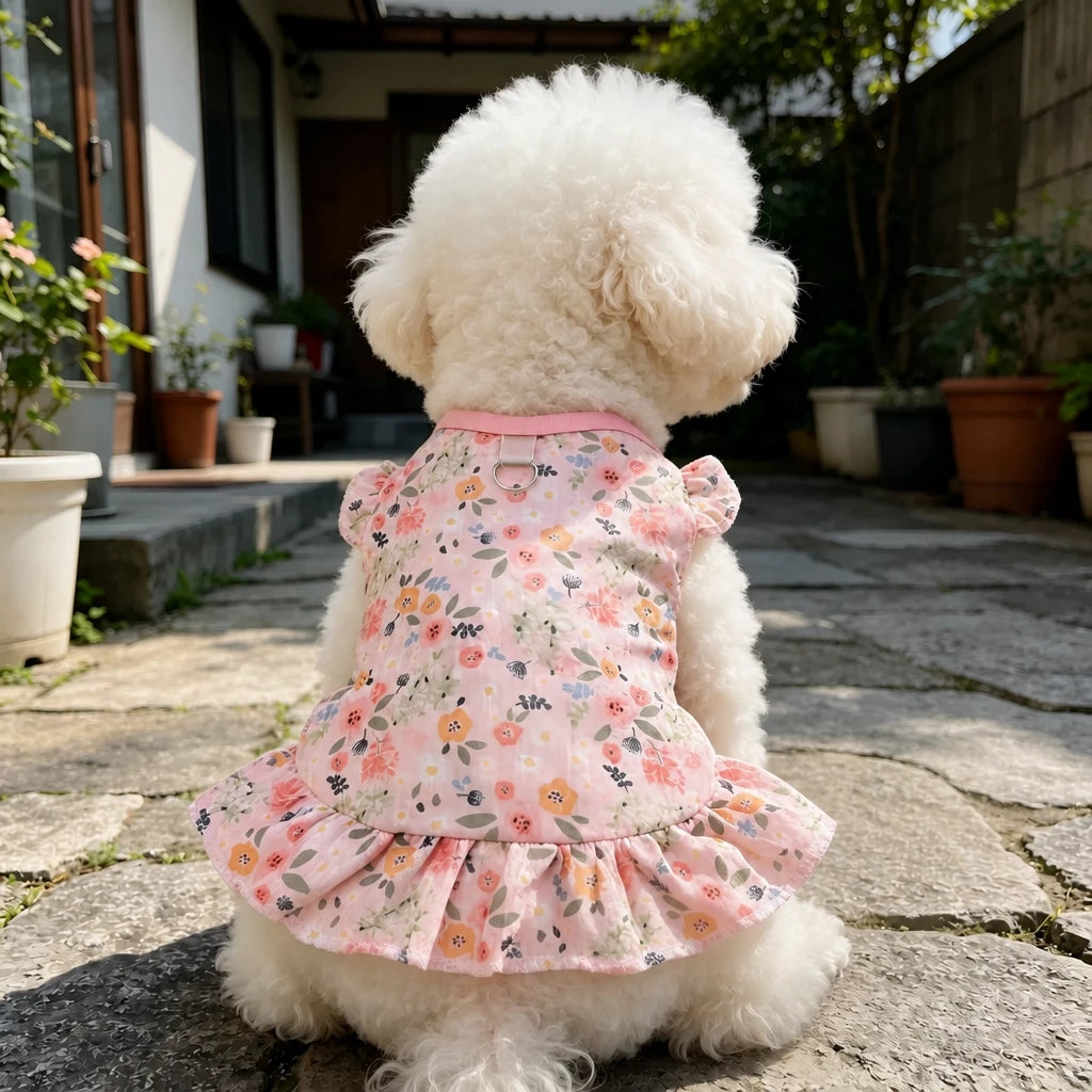 Mesh Pet Dress for Dogs and Cats