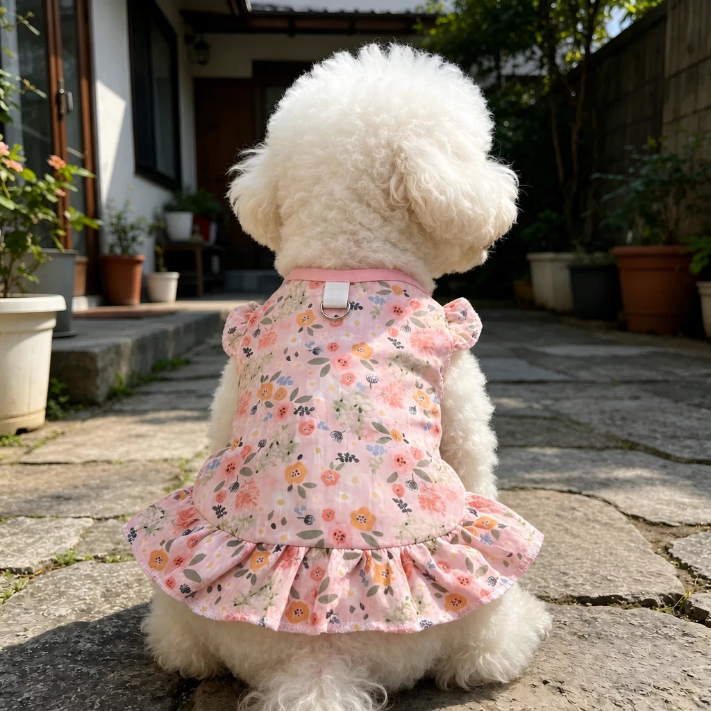 Mesh Pet Dress for Dogs and Cats