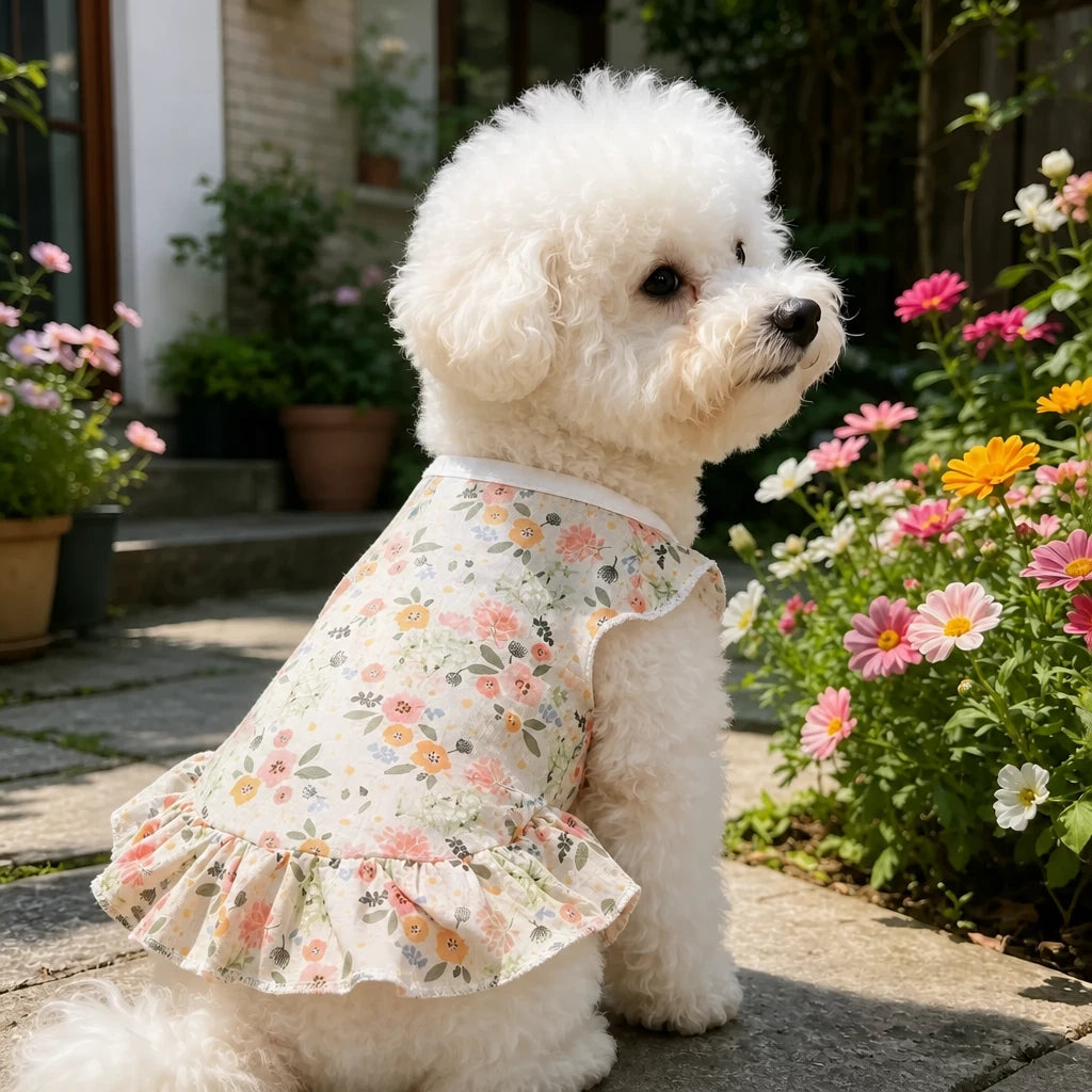 Mesh Pet Dress for Dogs and Cats