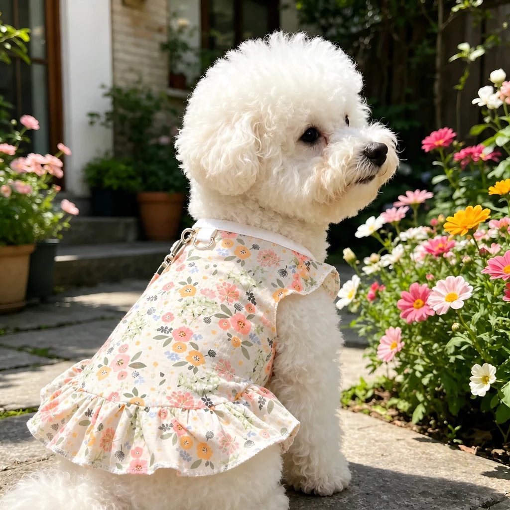Mesh Pet Dress for Dogs and Cats
