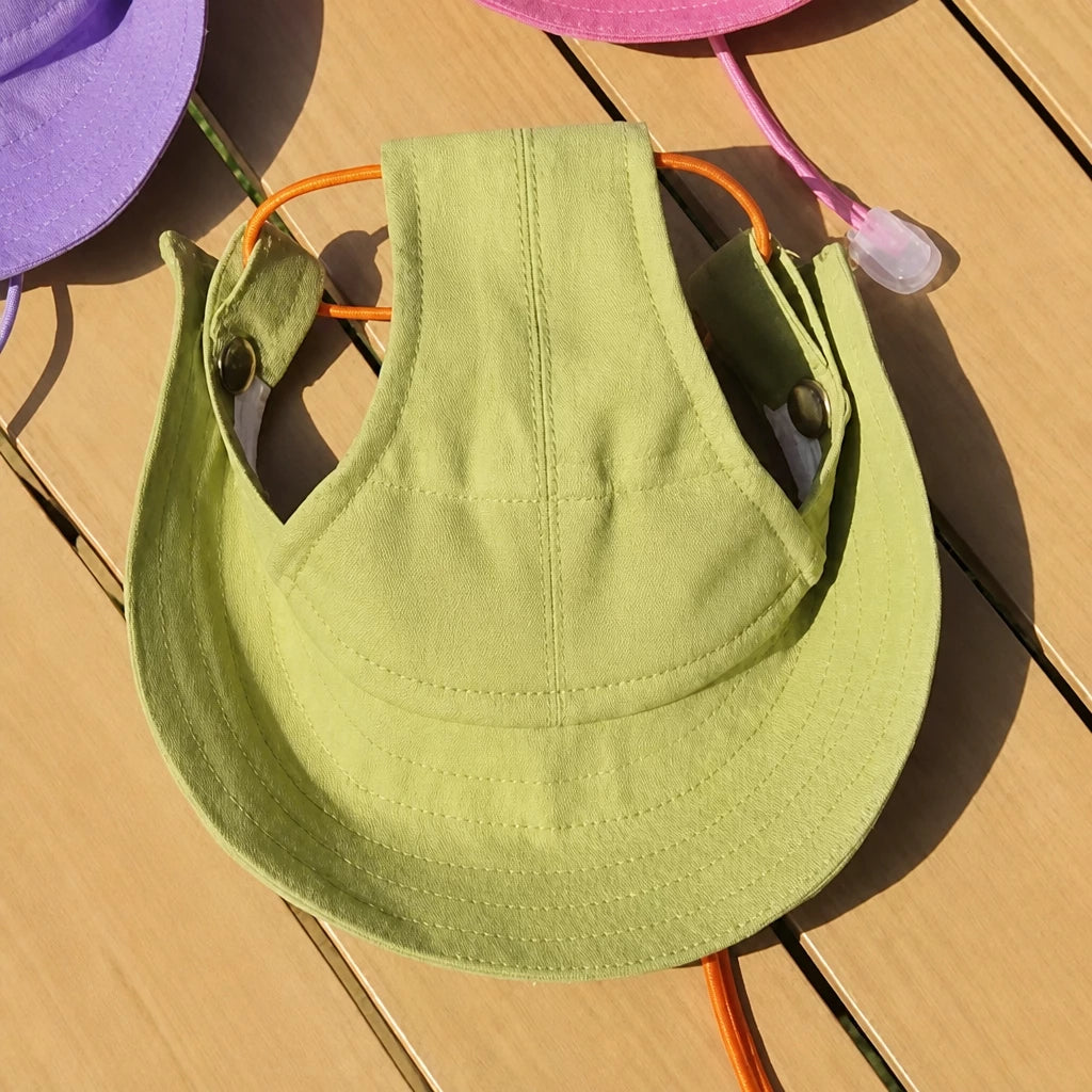 Canvas Outdoor Hat for Dogs and Cats