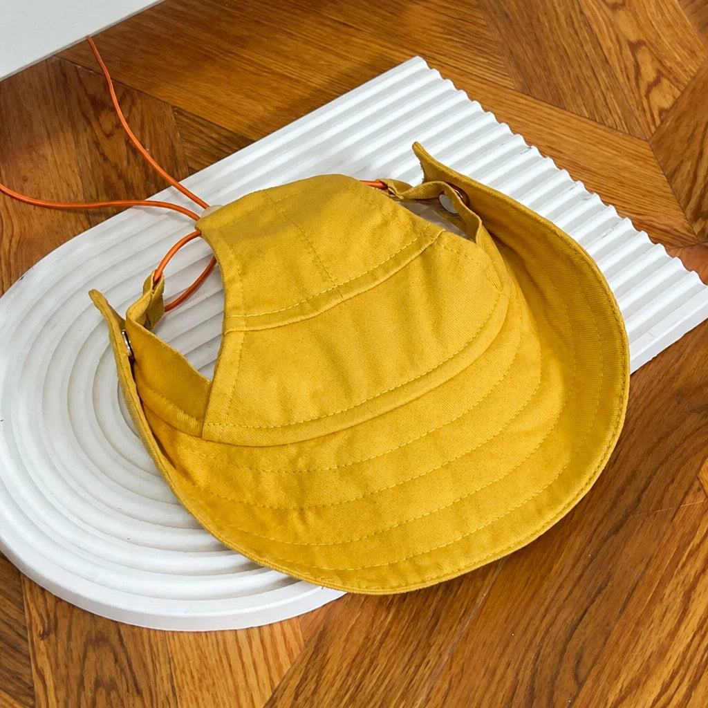 Canvas Outdoor Hat for Dogs and Cats