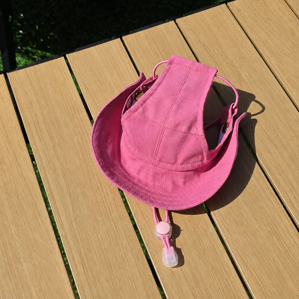Canvas Outdoor Hat for Dogs and Cats