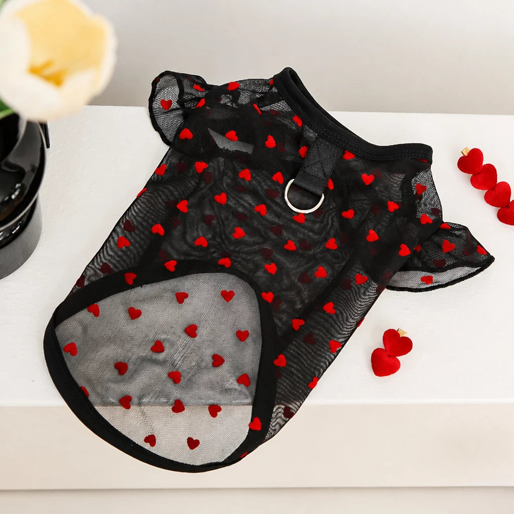 Lightweight Mesh Pet Shirt for Dogs and Cats