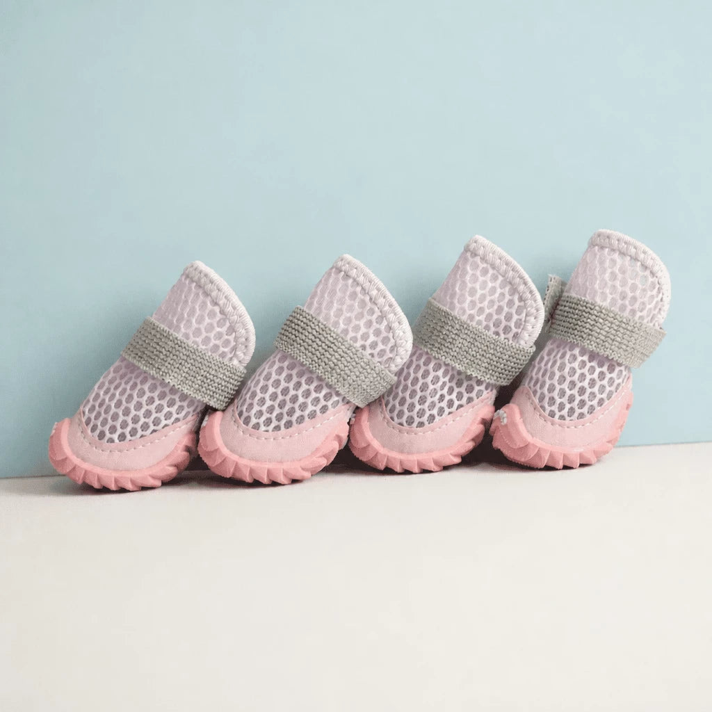Breathable Mesh Dog Shoes with Soft Soles for Small Dogs
