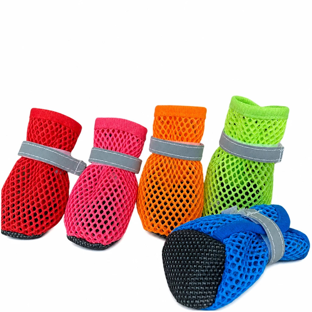 Dog Booties with Soft, Non-Slip Soles