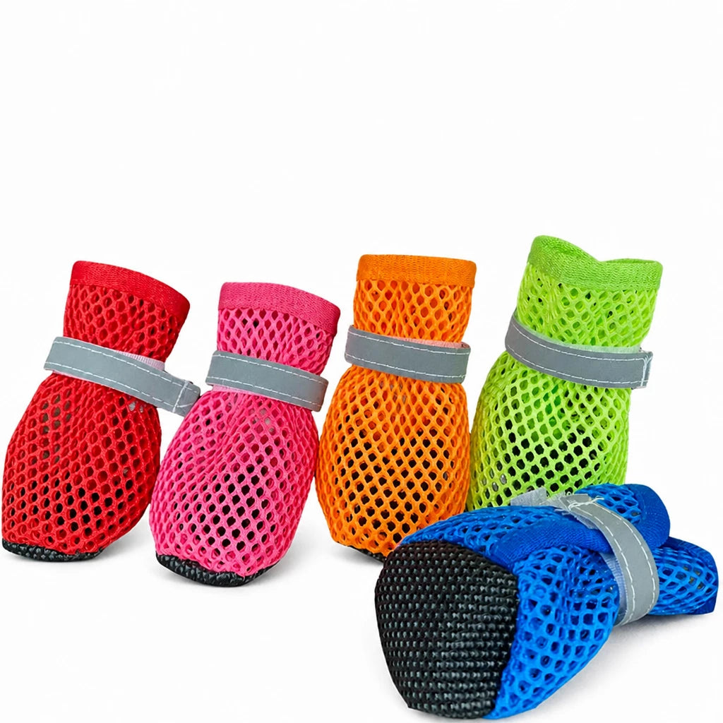 Dog Booties with Soft, Non-Slip Soles