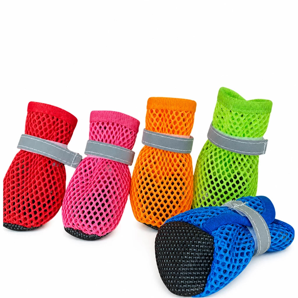 Dog Booties with Soft, Non-Slip Soles