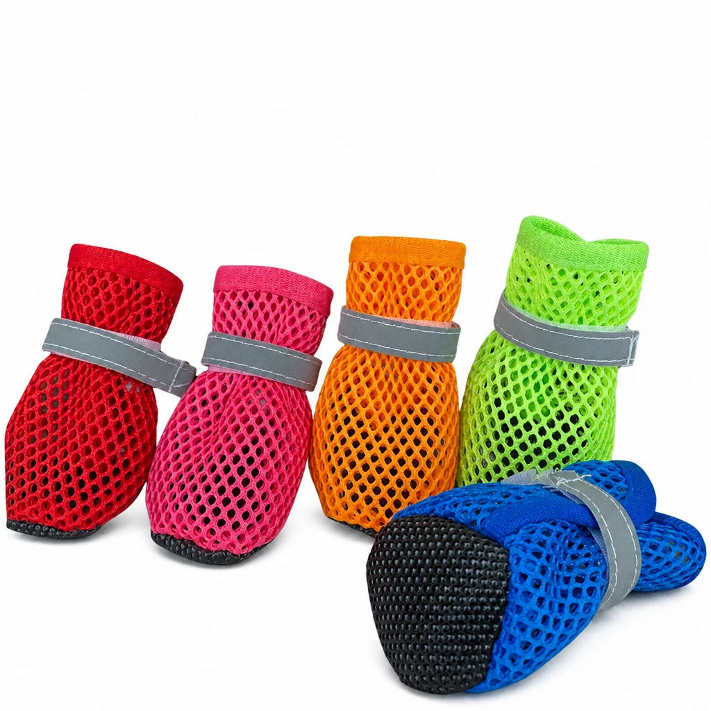 Dog Booties with Soft, Non-Slip Soles