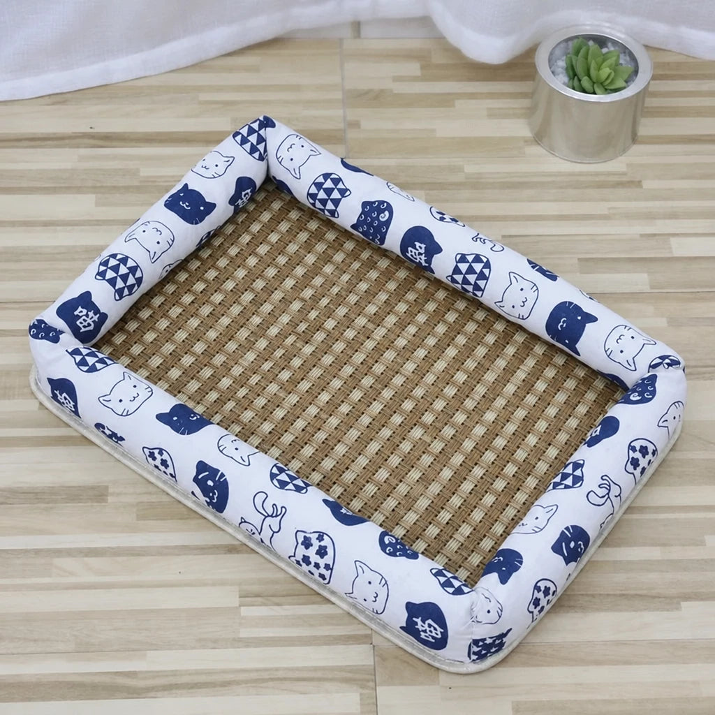Summer Pet Bed Mat for Dogs and Cats