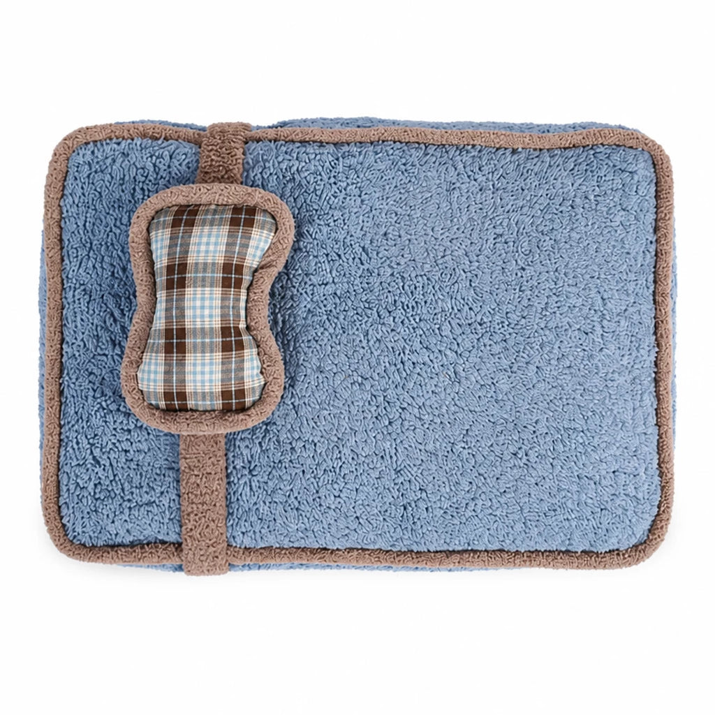 Plush Washable Pet Bed Mat