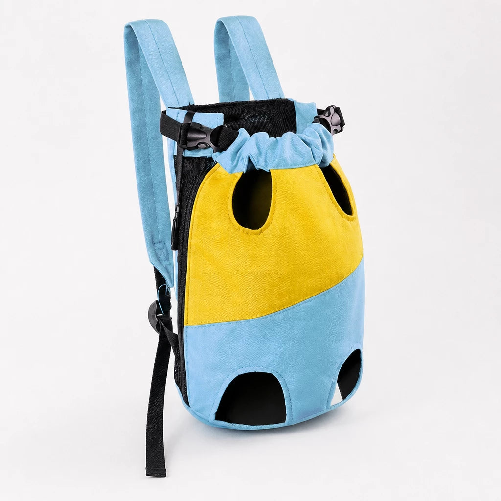 Breathable Pet Backpack Carrier for Cats and Small Dogs