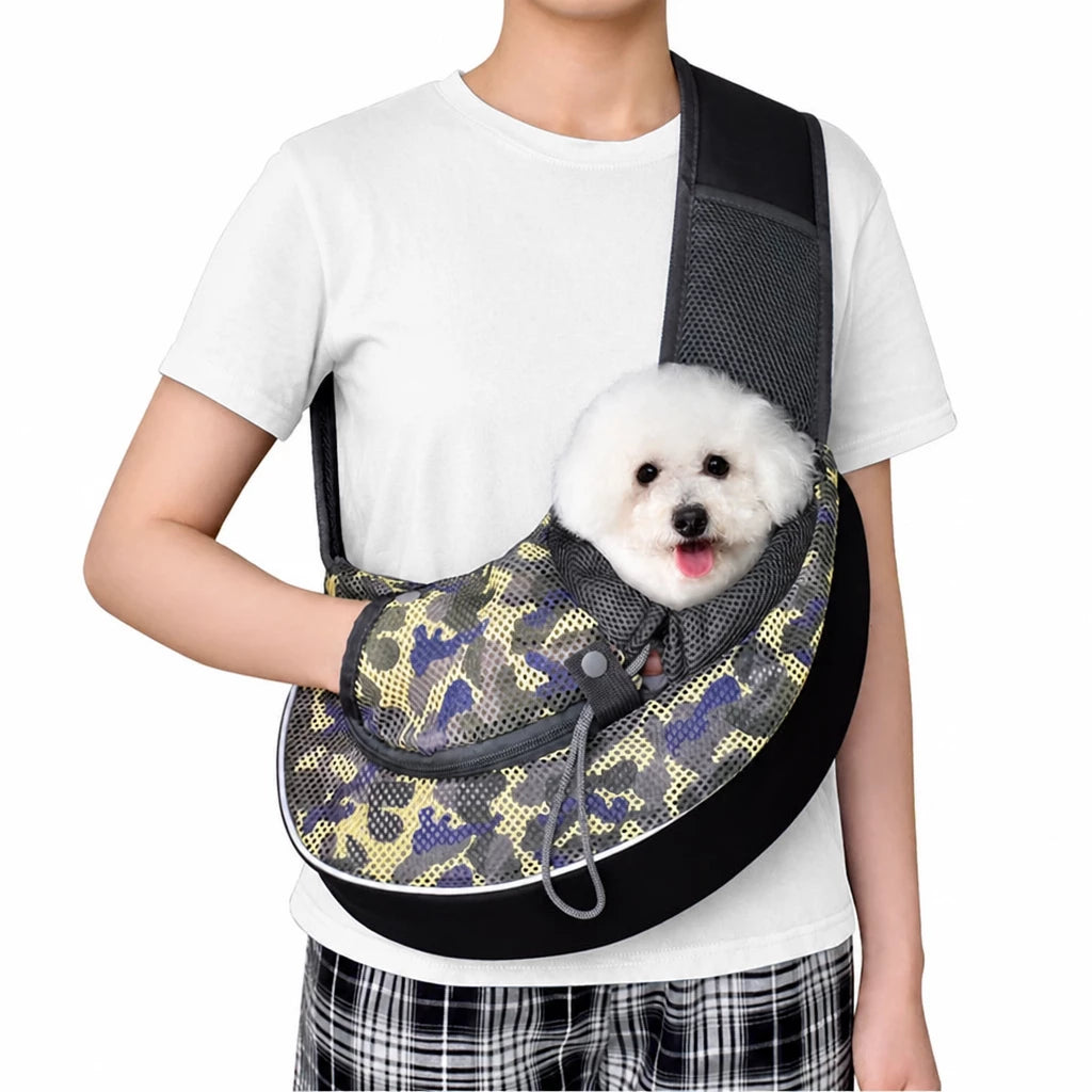 Mesh Pet Carrier Backpack for Small Dogs