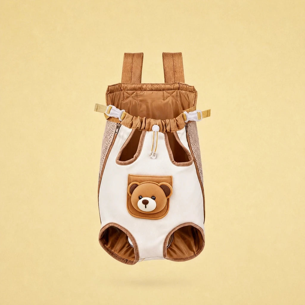 Front-Carrying Pet Backpack Carrier for Small Dogs & Cats
