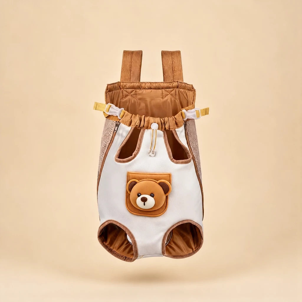 Front-Carrying Pet Backpack Carrier for Small Dogs & Cats