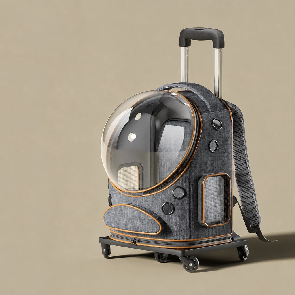 Pet Carrier Backpack with Panoramic Window