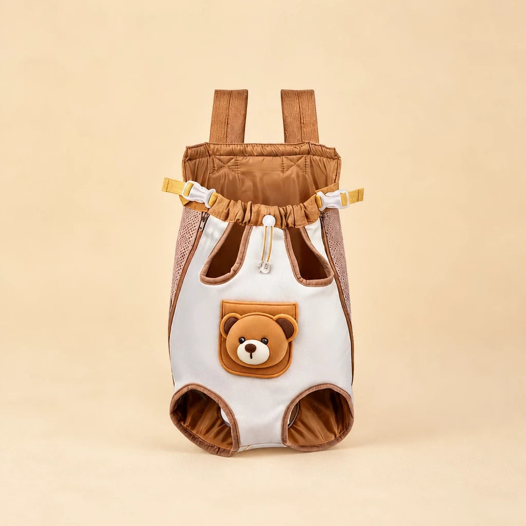 Nylon Pet Carrier Backpack for Dogs and Cats