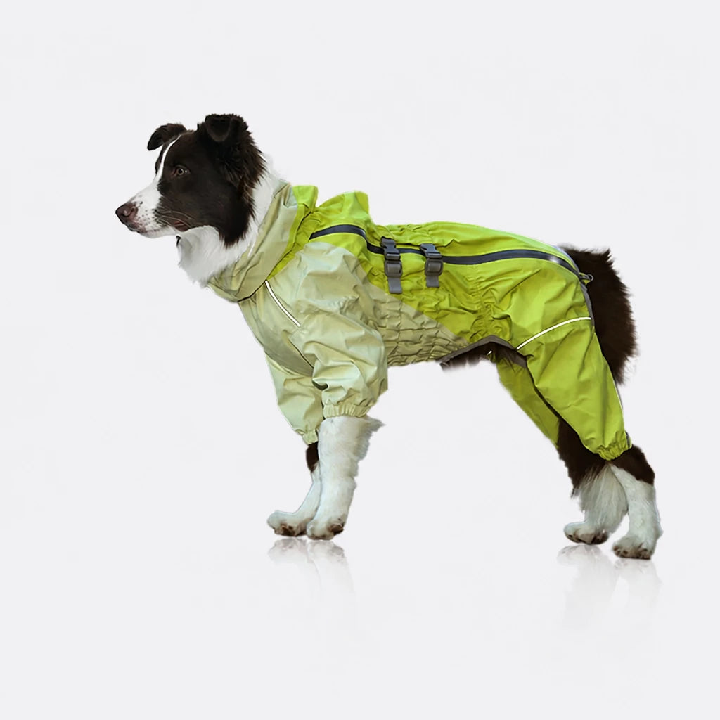 Four-Leg Dog Raincoat for Medium to Large Dogs