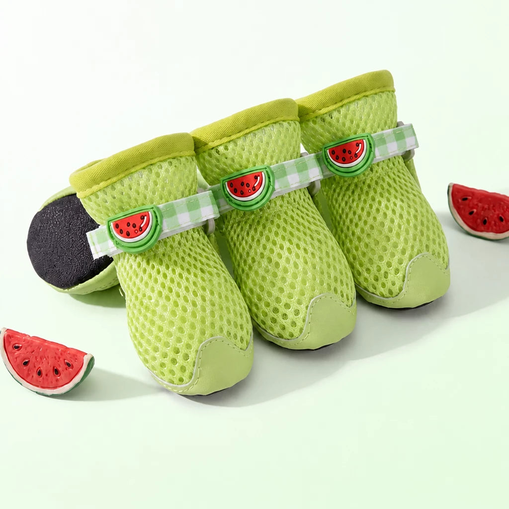 Breathable Soft-Sole Dog Shoes for Outdoor Walks