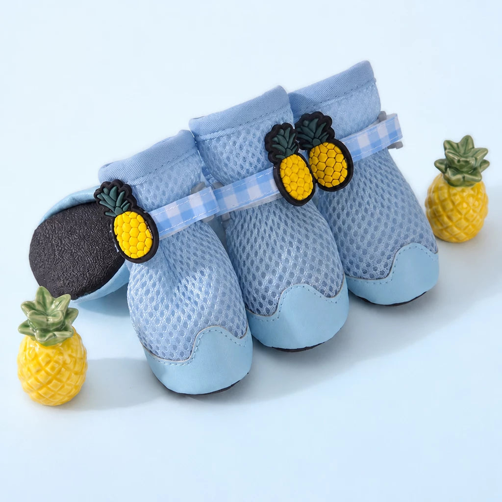 Breathable Soft-Sole Dog Shoes for Outdoor Walks