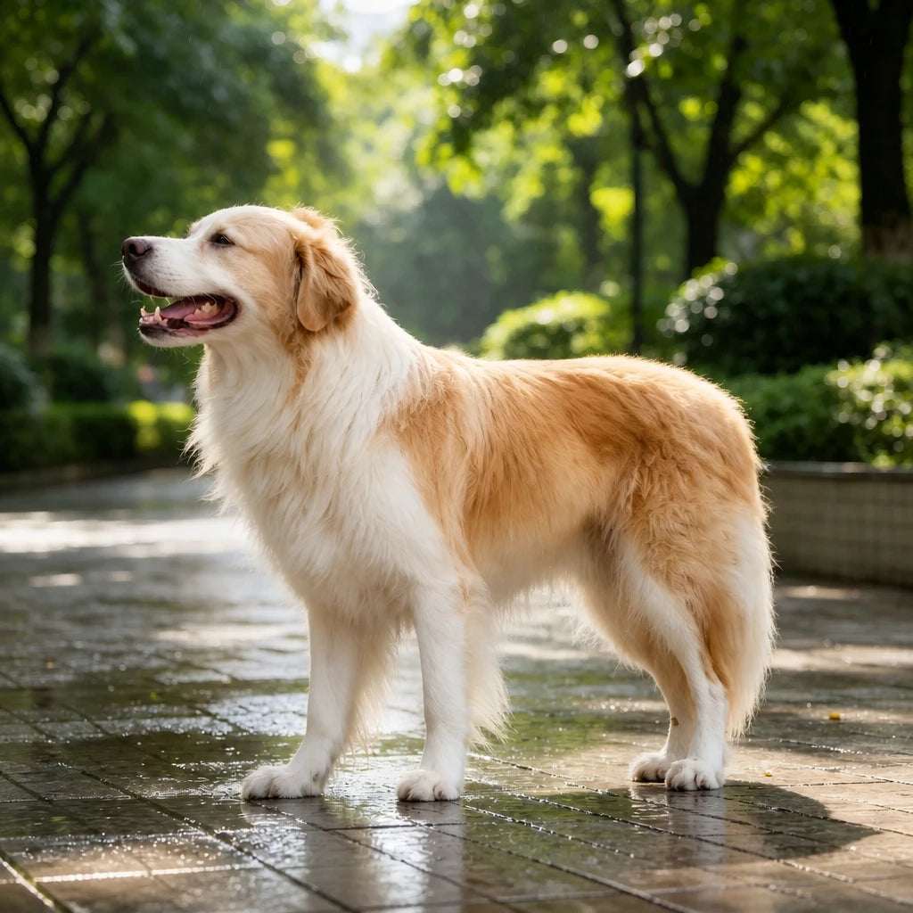 Transparent Hooded Raincoat for Dogs