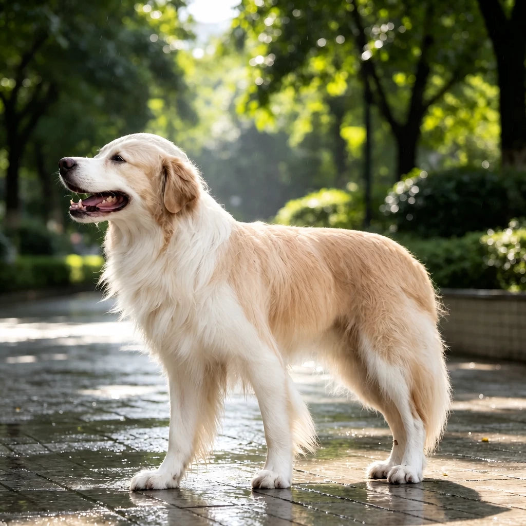 Transparent Hooded Raincoat for Dogs