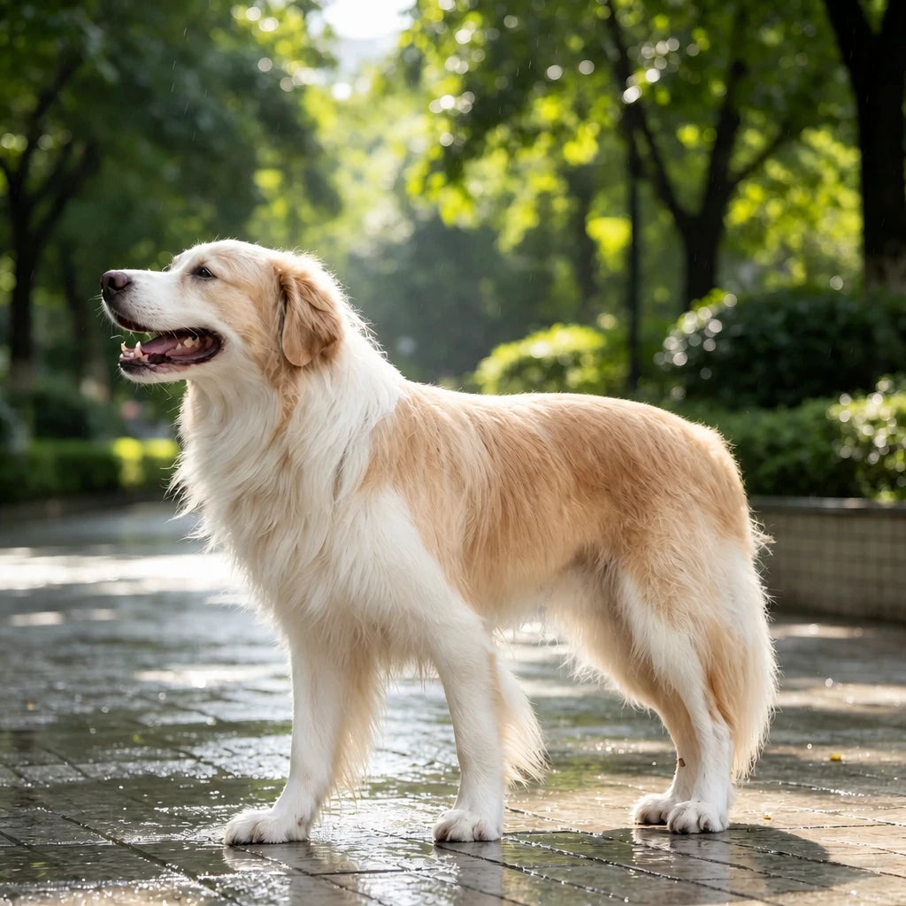 Transparent Hooded Raincoat for Dogs