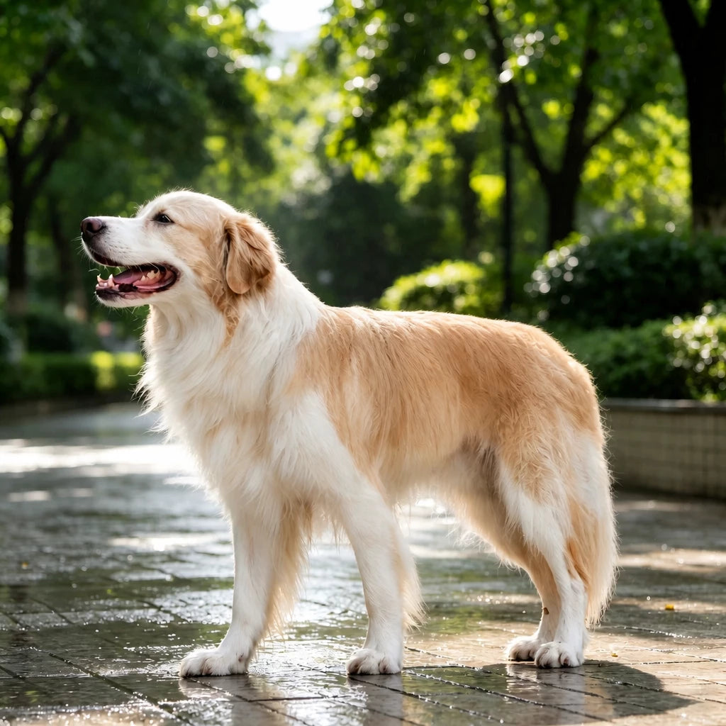Transparent Hooded Raincoat for Dogs