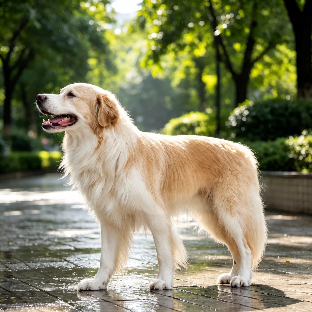 Transparent Hooded Raincoat for Dogs
