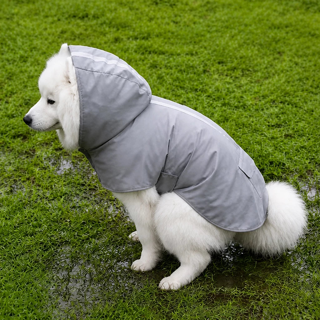 Dog Raincoat for Rainy-Day Walks