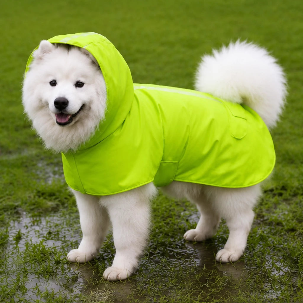 Dog Raincoat for Rainy-Day Walks