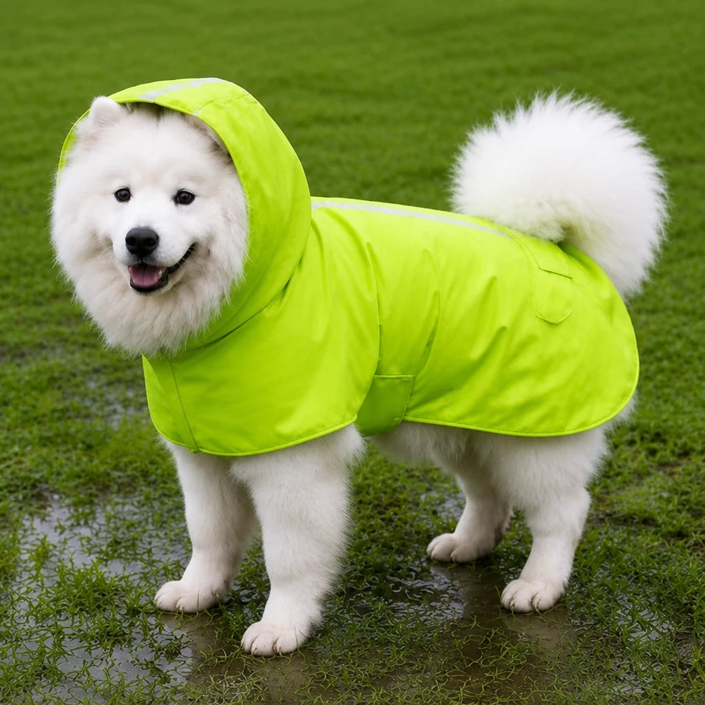 Dog Raincoat for Rainy-Day Walks