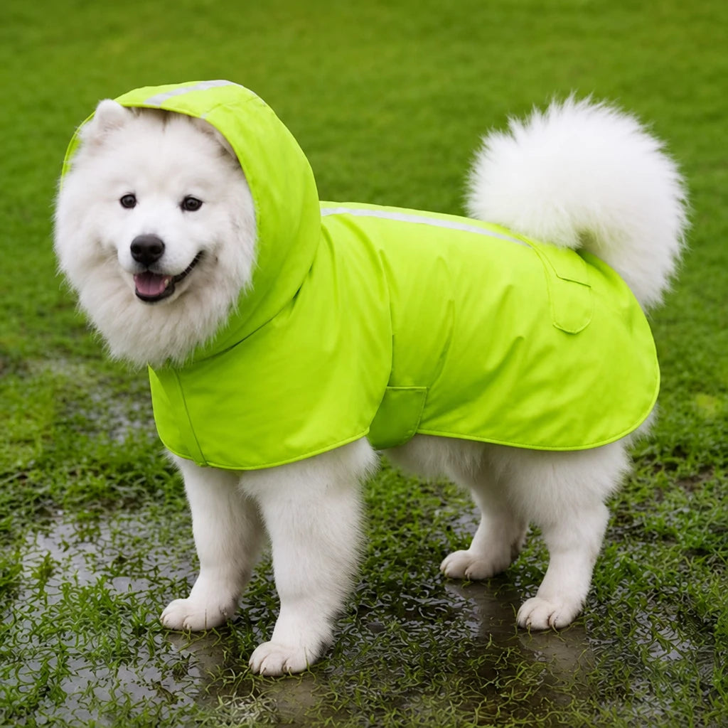 Dog Raincoat for Rainy-Day Walks