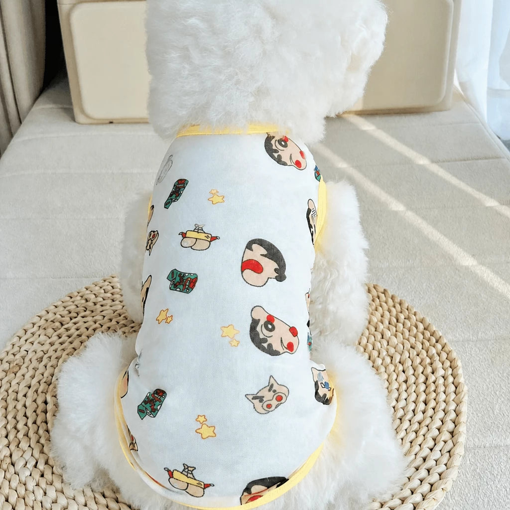 Lightweight Cotton Pet Clothing for Dogs & Cats